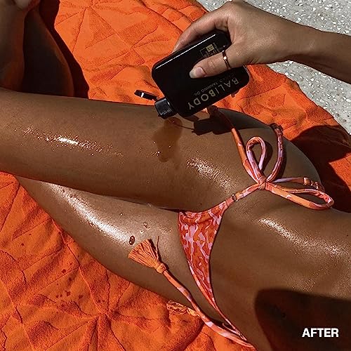 Bali Body Cacao Tanning Oil No Spf | Deep Natural-Looking Deep Sun Tan Gow | Hydrating No-Spf Sun-Tanning Oil Made From Organic Cacao | Vegan And Cruelty-Free - Chocolate Tint, 100Ml/3.4 Fl Oz #TOP4