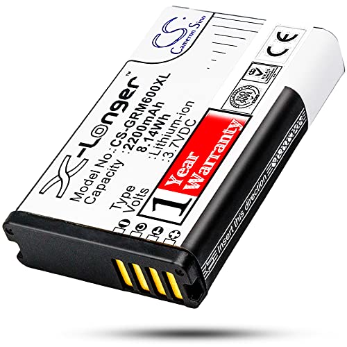 BCXY 2200mAh Battery Replacement for Montana 600 Montana 600T Montana 650 Montana 650T Monterra Montana 600t Camo Montana 680 Montana 680T 361-00053-04 361-00053-00 010-11599-00 010-11654-03 Battery