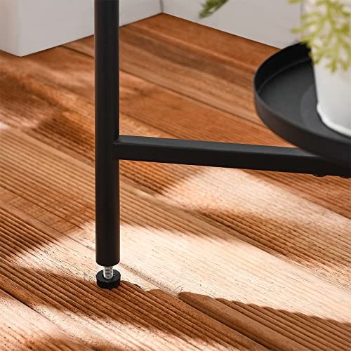 Hmorey Metal Tiered Plant Stand Indoor, 5-Tier Plant Shelf Flower Stand, Tall Multiple Potted Plant Holder Rack Planter Water Prevent Organizer For Office Living Room Balcony Garden #TOP2