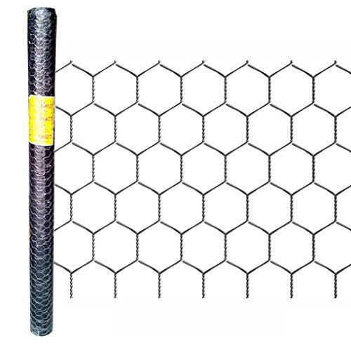 Preisvergleich Produktbild 50 Meter Rolle Maschendraht Sechseckgeflecht Hühnerzaun Geflügelzaun Drahtzaun verzinkt Maschenweite 50 mm (Höhe 150 cm)