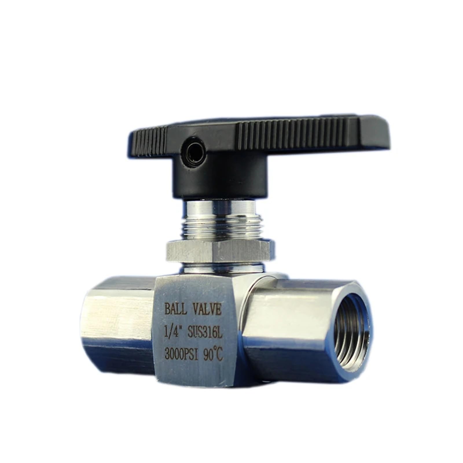 Vanne à boisseau sphérique femelle taraudée BSP inox 316 3000 PSI