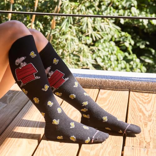 Image of Dr. Motion Compression Knee High Socks for Women - 4 Pairs Pack