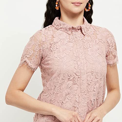 Image of Max Women's Polyester Blend Regular Fit Top