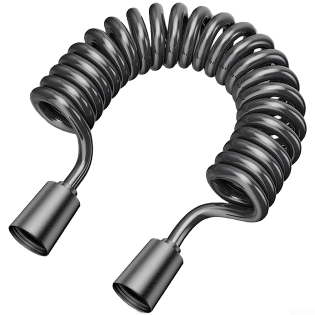 Manguera para ducha Extensible 2m para acero Inoxidable Anti-Fugas