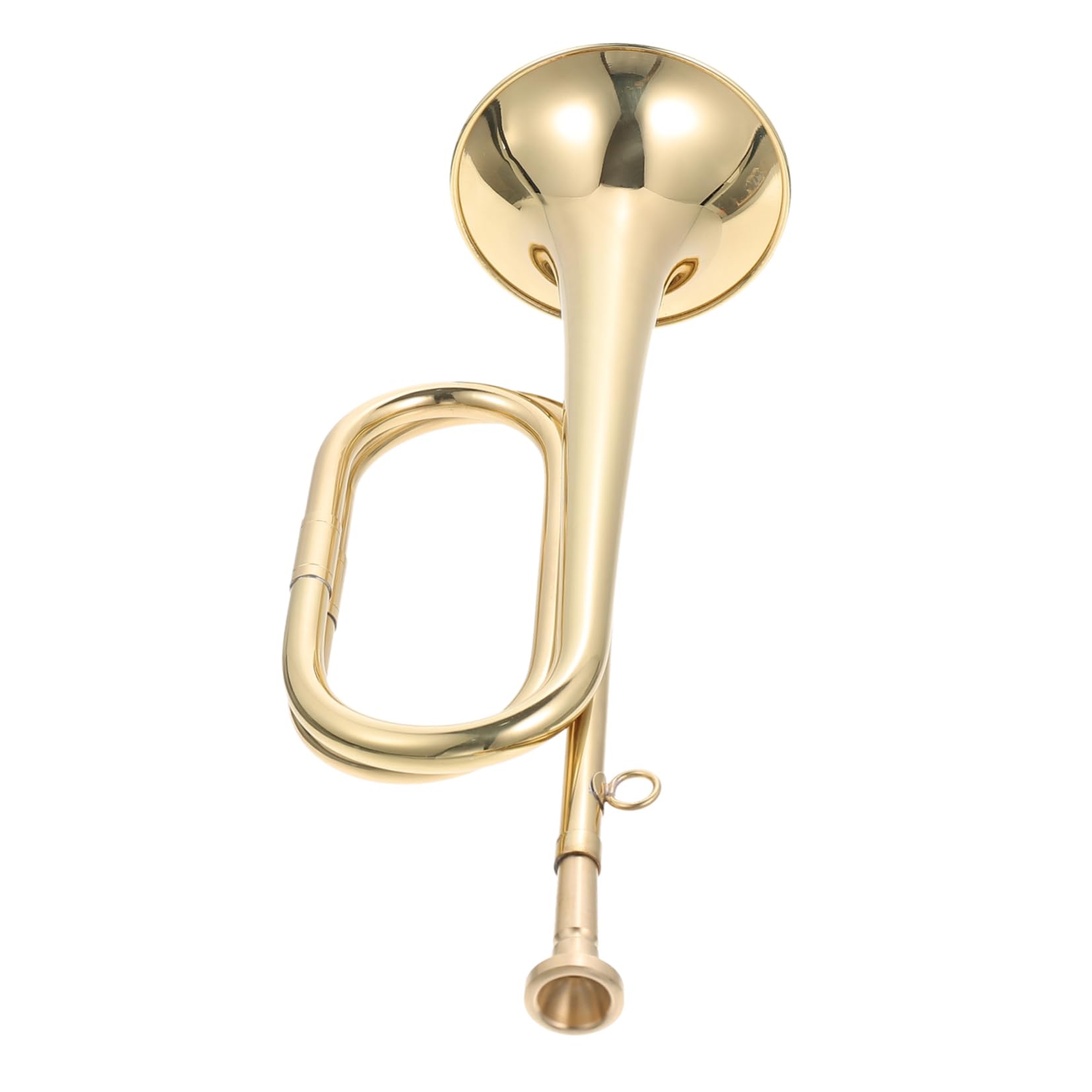 BESTonZON Tromba in Rame Color Oro Suono Naturale e Qualità Leggera, Strumento per Principianti in Bande Musicali e Orchestre