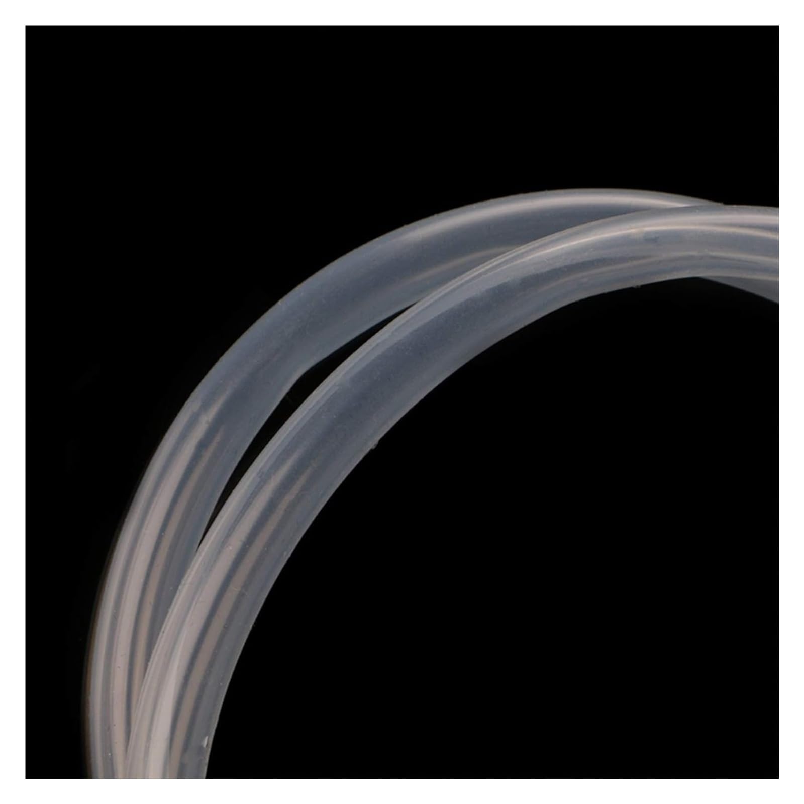 Manguera transparenteTubo flexible transparente de 10 mm de diámetro interior x 12 mm de diámetro exterior, tubo de silicona, tubo de manguera flexible, 1 m, transparente 63HF ligero (longitud 6x8 mm)