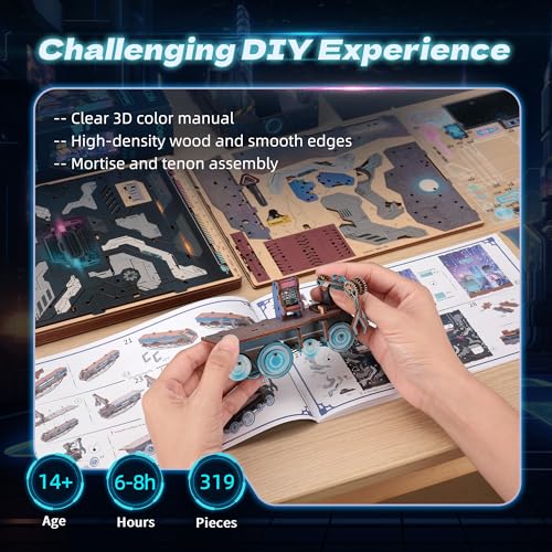 FUNPOLA Endless Dimensions Cyberpunk Book Nook Kit thumbnail 4