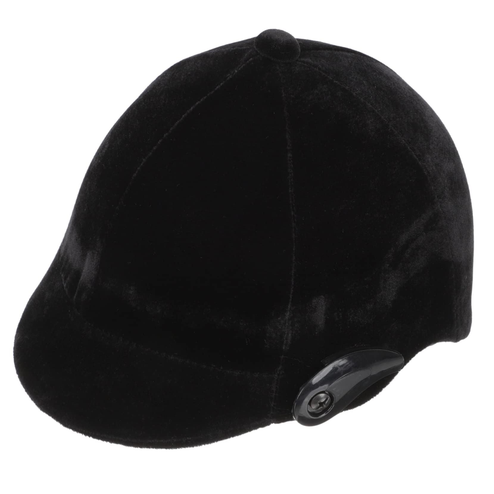 Casco de Equitación Infantil Negro Ventilación y Correa Ajustable