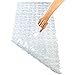 NTTR Non Slip Bath Mat Anti-Bacterial Bathtub Mats Pebbles Tub Mat Slip-Resistant Shower Mats,Non-Toxic(Clear,16 W x 35 L Inches)