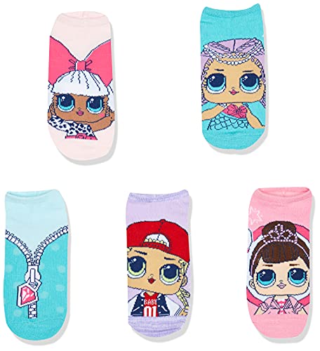 L.O.L. Surprise! Girls' 5 Pack No Show Socks2