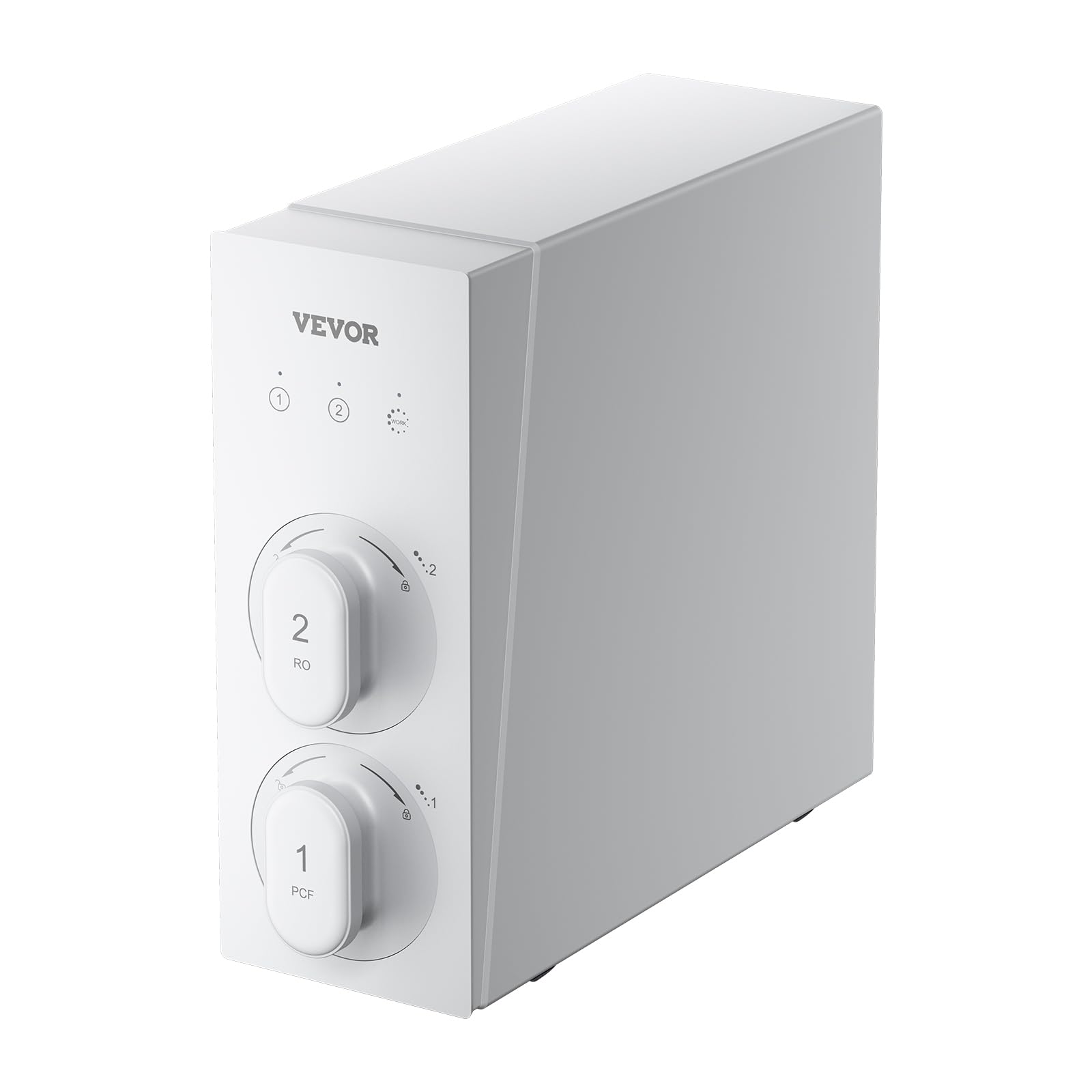 VEVOR System odwróconej osmozy, 600 GPD 8-stopniowy bezzbiornikowy filtr wody odwróconej osmozy, redukcja TDS z certyfikatem NSF, system filtracji wody pod zlewem z inteligentnym kranem, stosunek