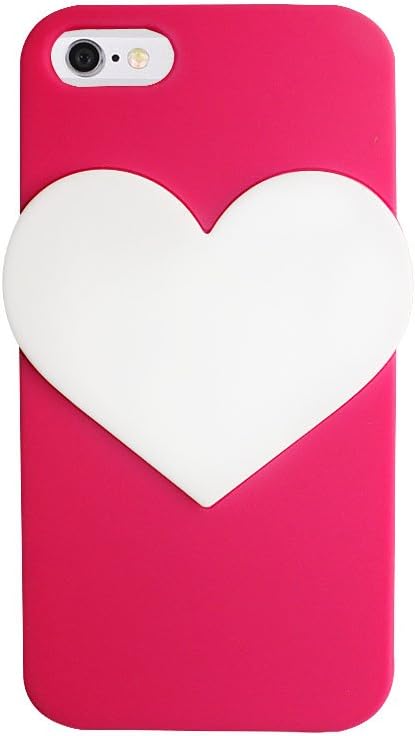 iPhone 6/6S Case, TCIL 3D Special Personalized Design Fashion Silicone Case for the Apple iPhone 6 4.7 inch ( Rose)