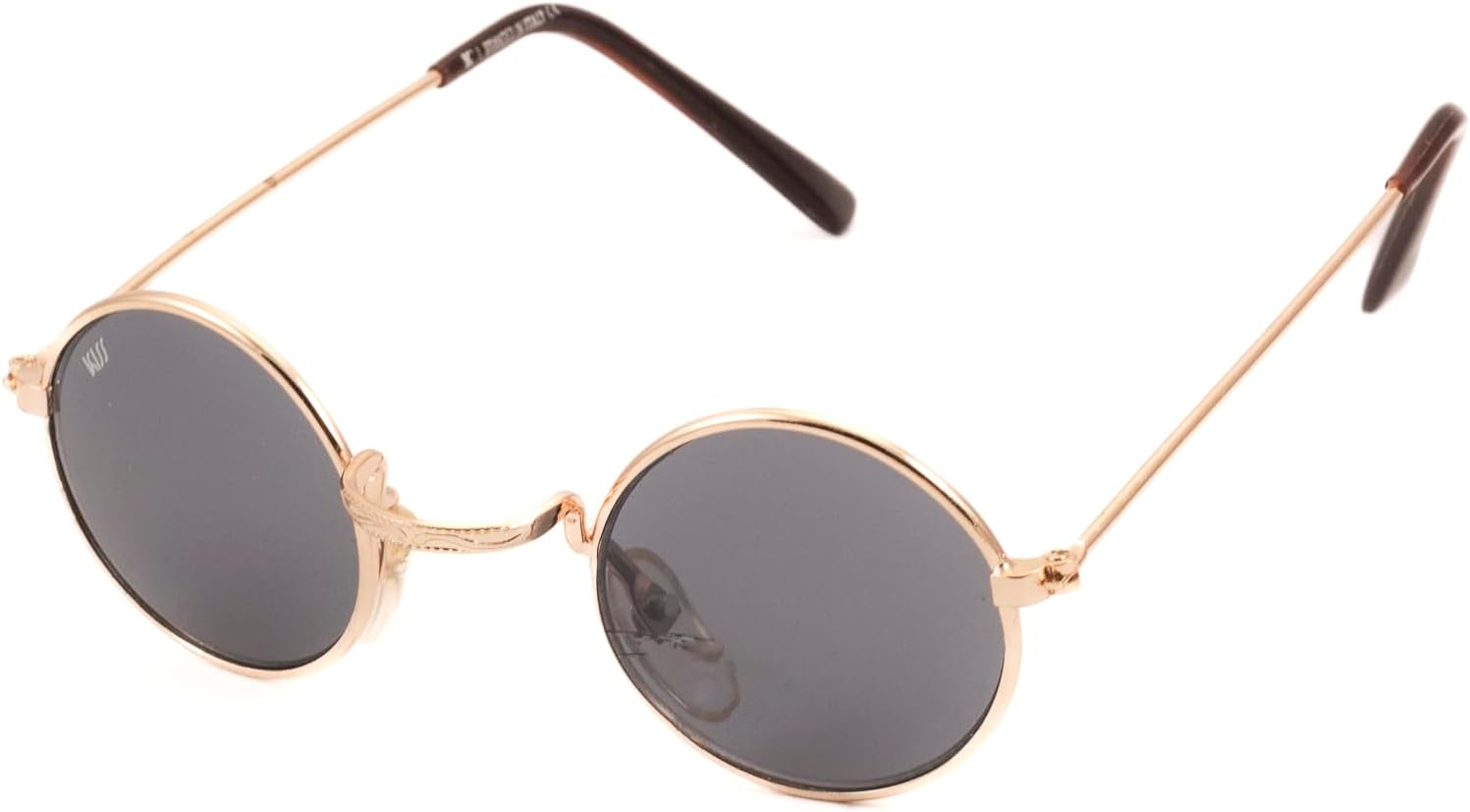 Ultra Grande Ontatura Argento Con Lenti Blu Occhiali Da Sole Adulti John Lennon Stile Classico - Foto 7