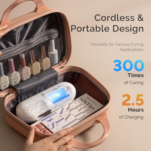 Image of MelodySusie Compact Cordless UV LED Nail Lamp P-PLUS20F