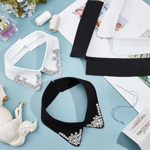 Collier dickey détachable pour éviter les plis sous les pulls