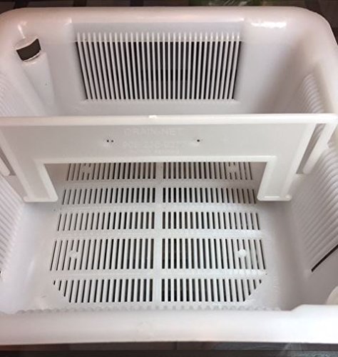 Colador para desagüe de piso 6.5" con asa plástico miniatura 6