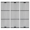 DelyCuise 19 3/4" Grill Grates for Chargriller 5050, 3001, 3030, 5252, 5650, 4000, 2121, 2123, 2222, 2828, 3725 Grill, Replacement Parts for King Griller 3008 Cast Iron Cooking Grill Grate, 3-Pack