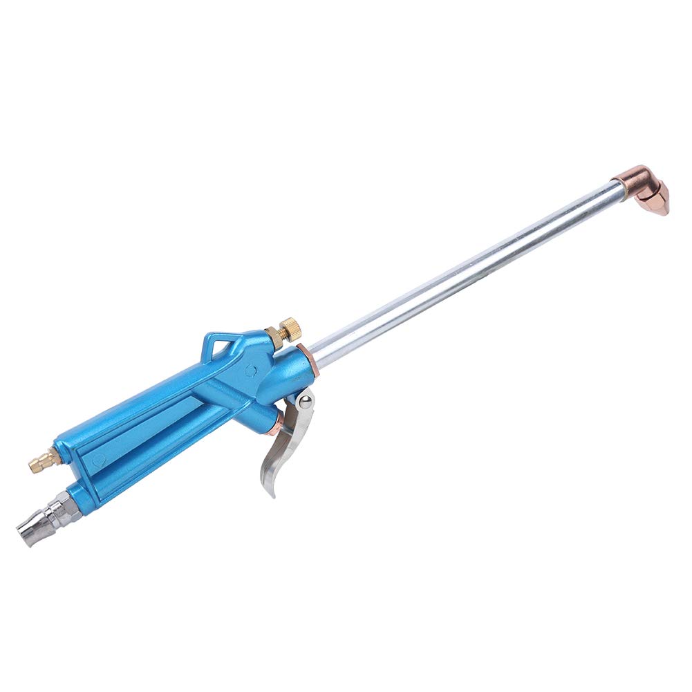 Hochdruck Waschpistole, AD-25 Pneumatik Autowaschpistole aus Aluminiumlegierung, Reinigungspistole für Handluftdruckpistole zum Entfernen von Staub, Pulver, Krümeln und Wasser