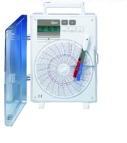 Supco Cr4 Universal Circular Chart Recorder, 6" Chart Diameter, 115 Vac #TOP29