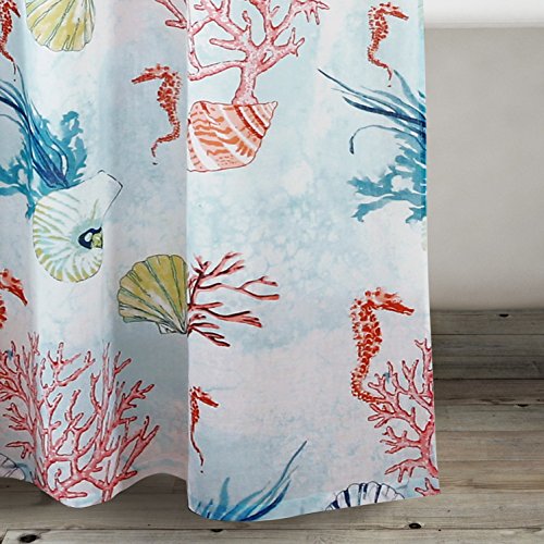 Barefoot Bungalow Sarasota Shower Curtain, One Size, Multicolor - Image 4