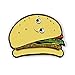 kidrobot Yummy World Enamel Pin Series 1 - Bunford Burger the Hamburger