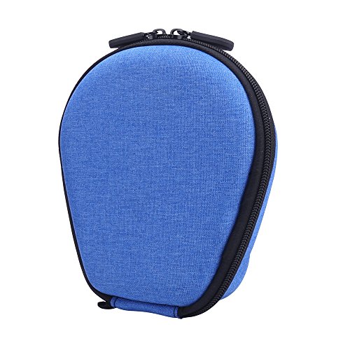 Carrying Case for SHOKZ OpenRun Pro/OpenRun/OpenMove/OpenSwim/Aftershokz Aeropex/OpenMove/Titanium/Titanium Mini/Trekz Titanium/Xtrainerz/New Xtrainerz Bone Conduction Headphones by Aenllosi (Blue)