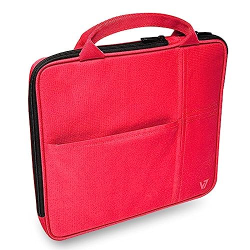 V7 All-in-one Tablet Sleeve Bag Case with Carrying Handle for iPad Air, iPad Mini 3, Amazon Kindle, Galaxy, Nexus, 7