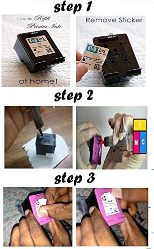 Kataria refill ink for 805 HPP cartridge REFILL KIT hpp printer HPP Deskjet 1210, 1211, 1212, 1213, 2330, 2331, 2332, 2720, 2721, 2722, 2723, 2729;... - Image 7