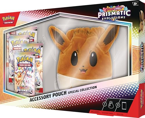 Image of Pokemon TCG: Scarlet & Violet-Prismatic Evolutions Accessory Pouch Special Collection