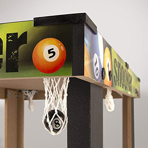 Colorbaby - tavolo da biliardo Snooker di legno