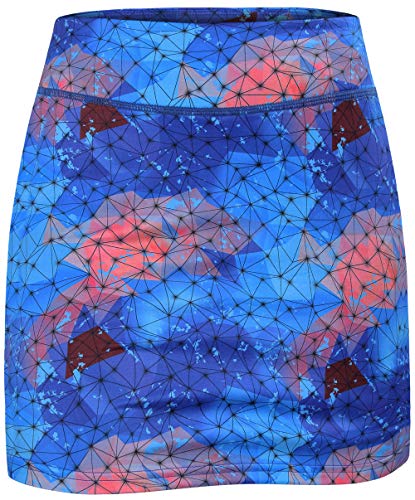 Image of BLEVONH Women Tennis Skirts Inner Shorts Elastic Sports Golf Skorts with Pockets