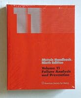 ASM Handbook Volume 11: Failure Analysis and Prevention 0871700174 Book Cover