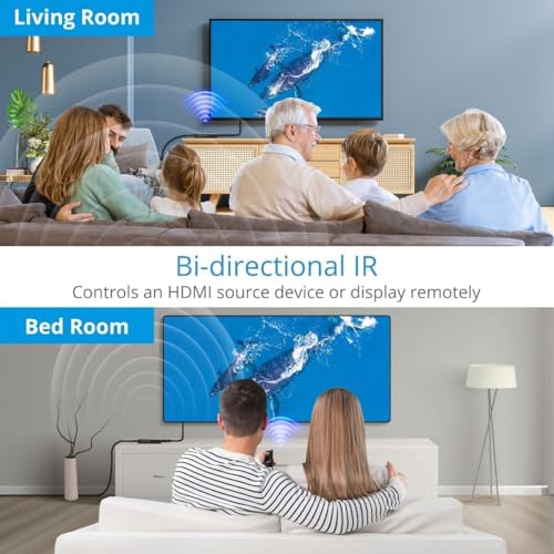 Extensor HDMI 4K 120Hz HDR que soluciona los cortes de señal en pantallas de cine en casa 4