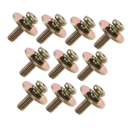 Juego de 20 tornillos para drum lug 1.7x1.6x1.6 cm miniatura 1