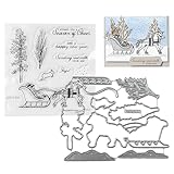 stampin up stanzer Produkt Enthält und Kundenservice - 1 x Silikonstempel Weihnachten, 1 x Metall Stanzformen. Wenn das produkt probleme haben, können sie uns jederzeit kontaktieren, wir werden ihnen innerhalb von 24 stunden eine zufriedenstellende lösung geben.