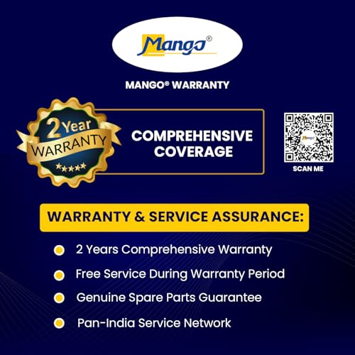 Image of Mango Punch Room Air Cooler Punch 40i |2000 m /hr Air Delivery | Honeycomb Pads | Auto Swing | Castor Wheels | For Rooms up to 235 Sq Ft (35L)