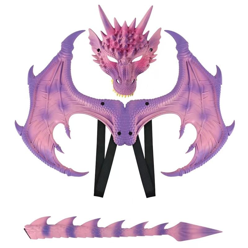 Zac's Alter Ego Fancy Dress Dragon Set - Great for World Book Day & Halloween — image 1