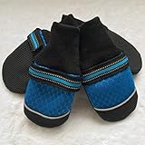 Suelas resistentes: la suela antideslizante resistente e impermeable proporciona estabilidad y tracción, protección contra espinas afiladas, pavimento caliente y asfalto en verano, sal y nieve durante los fríos meses de invierno.