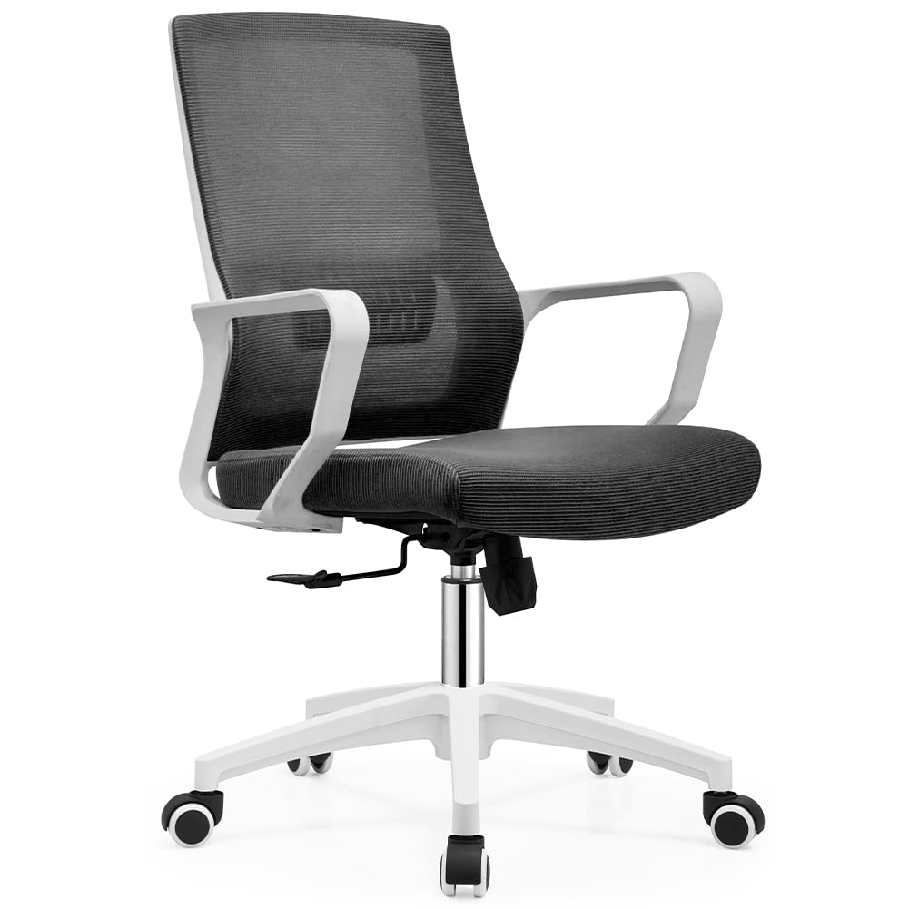 Sedia Da Ufficio - Sedia Da Ufficio Ergonomica Con Supporto Lombare E - Foto 8