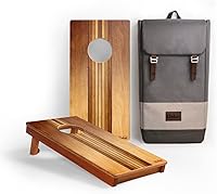 Vista 1 de Elakai National Parks Series - Tablas de Cornhole de viaje premium con estuche de transporte, mochila de 1 x 2