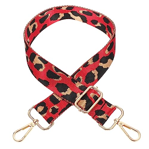 Veemoon Correas De Hombro Ajustables con Estampado De Leopardo Correa De Hombro Ancha De Cebra Correas para Bolsos Correa para Bolso DIY Cinturón Ajustable Cinturón De Repuesto