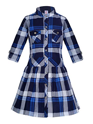Image of Naughty Ninos Girls Shirt Dress (NN00382DRS Red 7-8 Years)