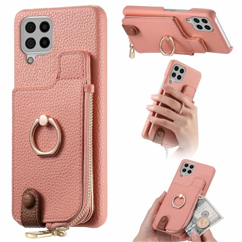 Samsung Galaxy A22 4G EHbgP[XAJ[hz_[tAv~AU[&PCobNv[gALbNX^hیP[Xƌ݊܂B(Pink)