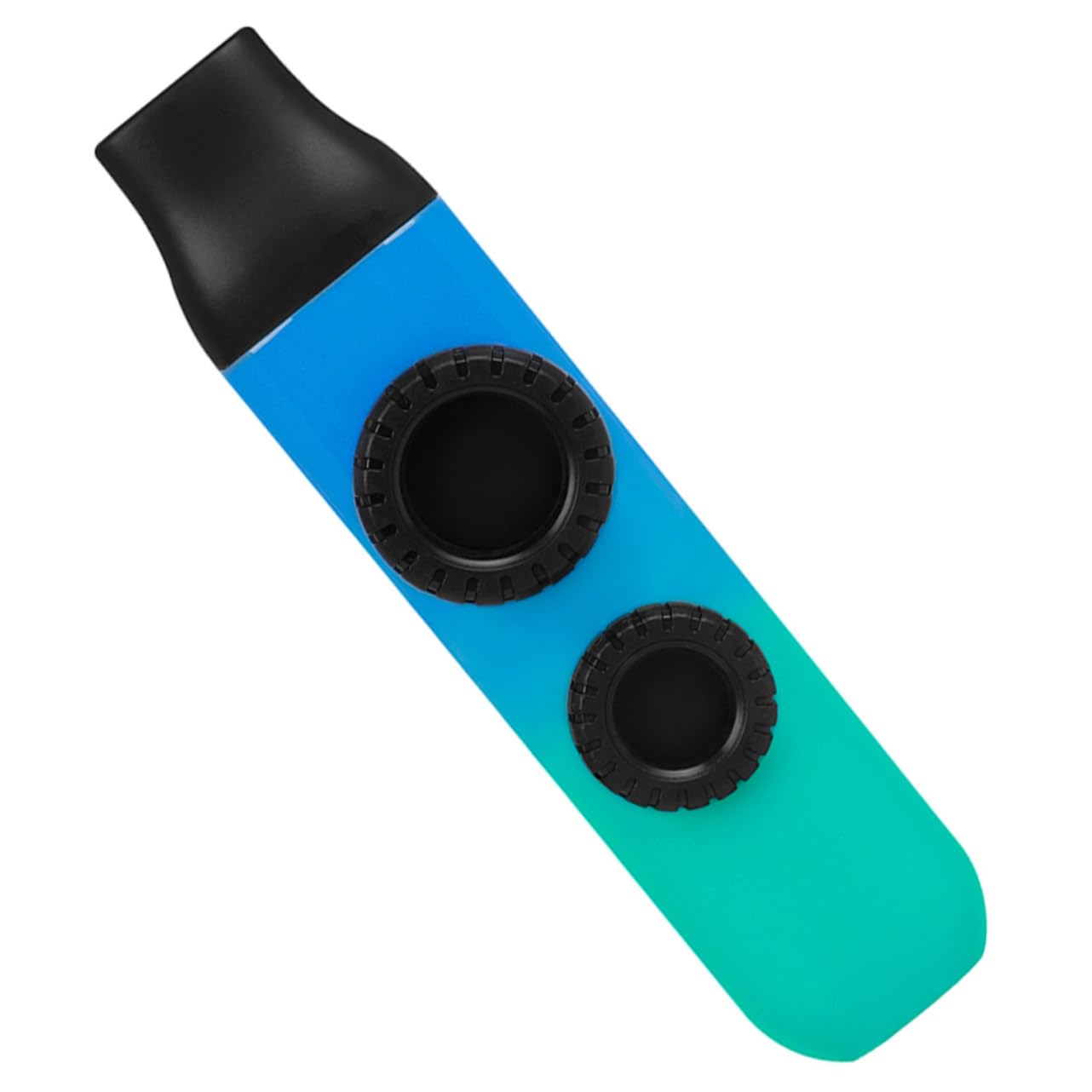 BESTonZON 2juegos Kazoo Doble Orificio Para Niño Niña Instrumento Musical Profesional Para Acompañar Guitarra Ukulele y Kazoo De Degradado Fácil De Usar y Portátil