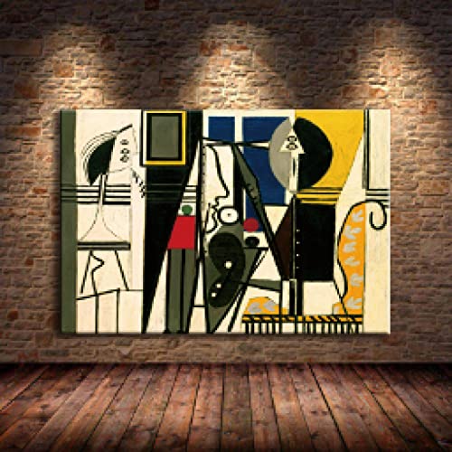 Toile Picasso 50x70cm habiller un mur vide sans effort pour salon chic