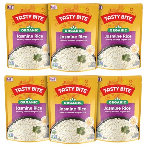 Image of Tasty Bite Jasmine Rice, Microwaveable Cooked Rice, 8.8 Ounce (Pack of 12)
