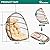 YITAHOME Hanging Egg Swing Chair Outdoor Wicker Hammock Chairs