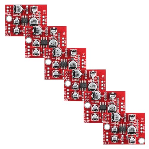 6pcs TDA1308 Class AB Stereo Headphone Amplifier Module Large Board DIY Power Amp Retrofit
