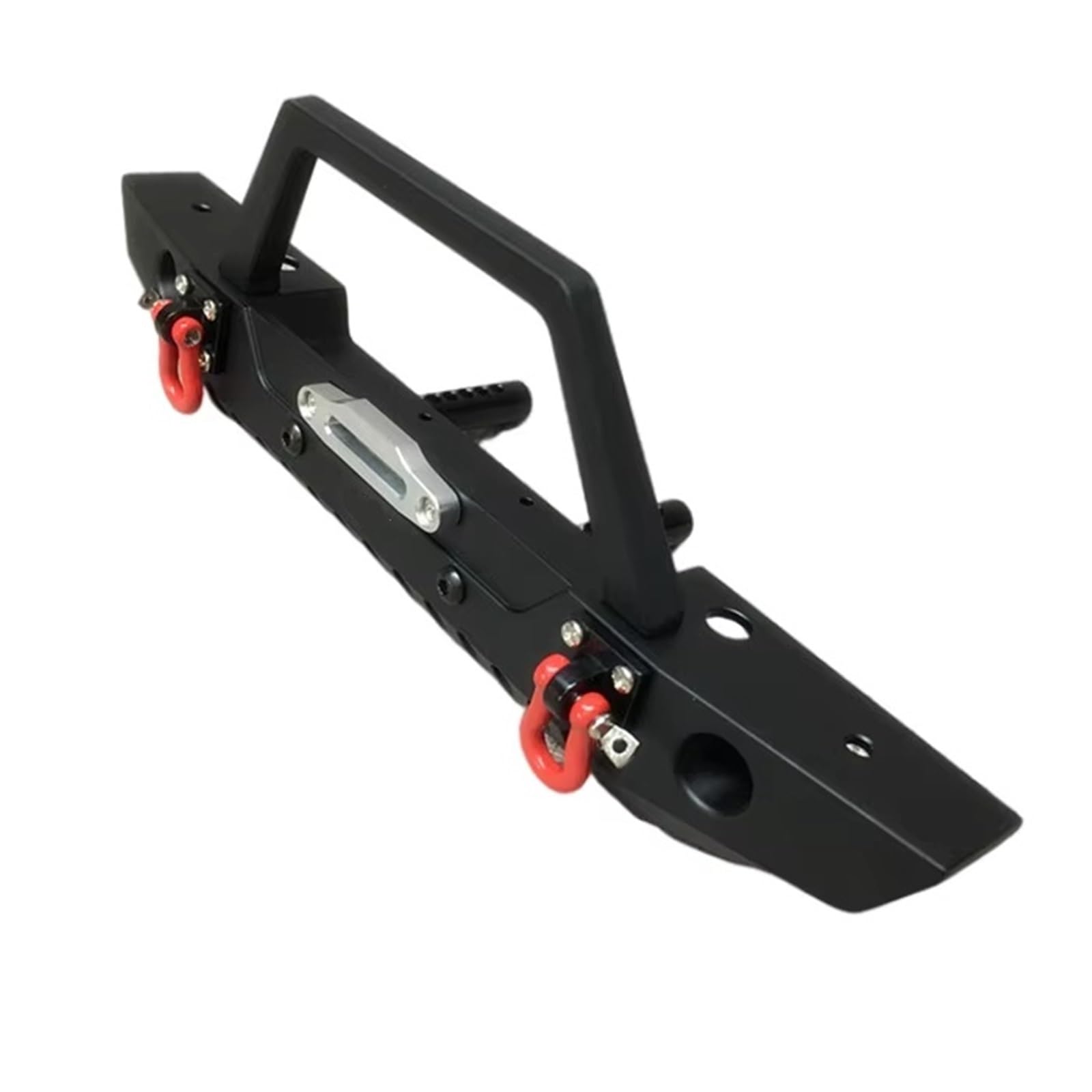 Paraurti RC per Axial per SCX10 II 90046 per Traxxas per TRX4 1/10 RC Crawler Car Paraurti Anteriore Metallo con Luci Lampada Aggiornamenti Parti