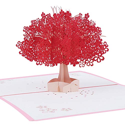 BOENTA felicitacion cumpleaños Postal cumpleaños Tarjetas de Felicitaciones Tarjetas Tarjeta de cumpleaños de Esposa Madre Tarjeta de cumpleaños pink1